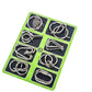 🔥Last Day Promotion 50% OFF🧠🔠Metal Puzzle Ring Set (8-Piece) Blue Edition Brain Teaser Game