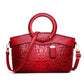 🔥2026 Hot Sale🔥Large Capacity Vintage Luxury Crocodile Leather Vintage Handbag