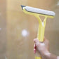 🧽Buy 2 Get 1 Free💦 3 in 1 Window Cleaning Scraper, 3 in 1 Spray Squeegee, Window Squeegee with Spray, for Kitchen, Bathroom, Wall, Glass Windows, Table Top, Car Window
