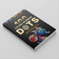 Adult Color by Number Dot Book, 100 Pages Black Background Mystery Puzzles, Large Print A4 Activity Book, Stress Relief Gift for Adults & Teens