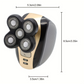 5 In 1 Multifunctional 4D Electric Shaver - Simplify Your Routine With One Bikini, Leg, and Body Shaver