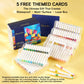 Acrylic Paint Markers Set (12/24/36/48/60 Colors, Stackable Box) - Automatic Ink Control, Waterproof Flexible Tip, High-Opacity Lightfast Colorful Art Supplies, Layering Capable, Craft Supplies for Adults, Art for Kids