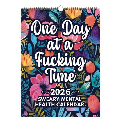 ⏳BLACK FRIDAY SPECIAL PRICE ￡9.99✨2026 Sweary Mental Health Calendar