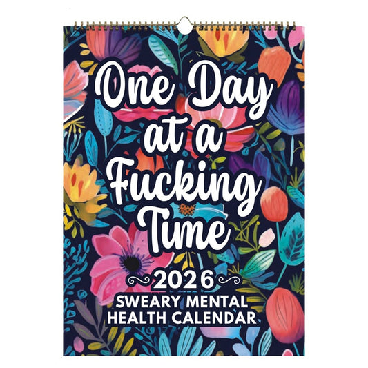 ⏳BLACK FRIDAY SPECIAL PRICE ￡9.99✨2026 Sweary Mental Health Calendar