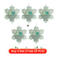 🌊Snowflake-Shaped Sea Glass Friendship Decor❄✨ Shaped by Nature & Crafted by Hand!