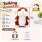 🎄LIMITED-TIME 50% OFF!⏰Talking Hamster Plush – repeats whatever you say, auto head-shaking, hilarious fun for kids & adults