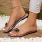 💖Limited Sale 50% OFF💟Flat sandals with clear rhinestones for women