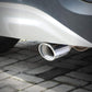 Universal Stainless Steel Car Exhaust Muffler Tip Trim Decor, 63x85mm Bolt-On Drill-Free No-Welding Rear Upgrade Accessory, Drain Hole Design, Fits Most Cars