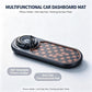 3-in-1 Rotatable Car Dashboard Checkered Anti-Slip Mat - Phone Holder for Car with Parking Number Display, Auto Accessories Interior, Universal Compatible Mounts & Holders