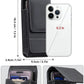 Belt Phone Holder with Magnetic Closure – Sturdy Smartphone Holster with Clip, Belt Loop & Card Slot