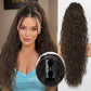 💜2026 NEW IN £15.99!!⚡50K+ SOLD! 💜Curly Wavy Frizzy Hair Extension with Ponytail