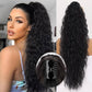 💜2026 NEW IN £15.99!!⚡50K+ SOLD! 💜Curly Wavy Frizzy Hair Extension with Ponytail