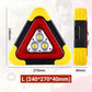 🔥2025 New Arrival🔥 3-IN-1 solar emergency triangle warning light at the roadside
