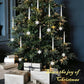 50% OFF!🎄Hanging LED Christmas Tree Candles – Magical Flickering Glow with Remote & Timer