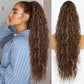 💜2026 NEW IN £15.99!!⚡50K+ SOLD! 💜Curly Wavy Frizzy Hair Extension with Ponytail