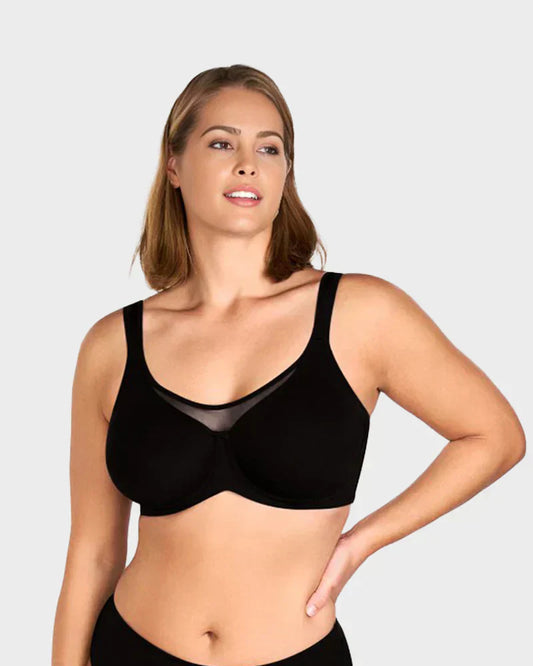 🏆 Last Day Special Sale 50% OFF💐Women's Elegant Sheer Full Coverage Plus Size Bra