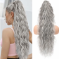 💜2026 NEW IN £15.99!!⚡50K+ SOLD! 💜Curly Wavy Frizzy Hair Extension with Ponytail