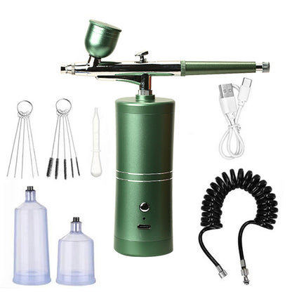 Portable Cordless Airbrush Kit with Compressor