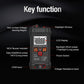 NJTY T3 Smart Digital Multimeter, Auto‑Ranging Multimeter for Measuring Voltage and Resistance, Rechargeable Multimeter with Live Wire Recognition, Voltage Tester, Auto Ranging Voltmeter
