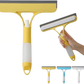 🧽Buy 2 Get 1 Free💦 3 in 1 Window Cleaning Scraper, 3 in 1 Spray Squeegee, Window Squeegee with Spray, for Kitchen, Bathroom, Wall, Glass Windows, Table Top, Car Window