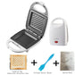 ⚡️Compact Fast-Heat Sandwich Maker🥪 - Nonstick Removable Plates, One-Touch Operation (Compact Countertop)