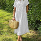 🌸Spring Sale-49% Off💃Striped Lapel Button Down Shirt Dress | With Functional Pockets