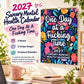 🔥🎉Over 58,000 Sold!🎁🌟2027 Sweary Wall Calendar – Hilarious & Profane Gag Gift for Friends & Stress Relief at Home