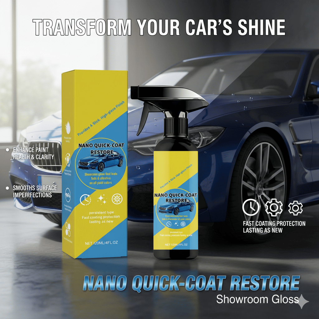 ⏳Time-Limited Special⏰All-Purpose Car Restorer Spray🚗 – letemall