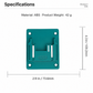 🔥5-Pack Wall Mount Holders for Makita 18V Tools & Batteries – Clear Your Workbench