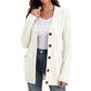 Women's Autumn Midi-Length Knit Sweater 🧥 – Layers Over Tees/Under Coats, Ideal for Office & Brunch Gatherings 💼