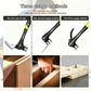 Adjustable Nail Puller Hammer, Magnetic Nail Starter, Anti-Slip Shock-Absorbing Handle, Claw Hammer for DIYers in Workshop, Construction & Remodeling
