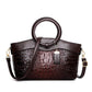 🔥2026 Hot Sale🔥Large Capacity Vintage Luxury Crocodile Leather Vintage Handbag