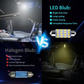 42 Pieces Interior Car Lights, Super Bright White Dome Map Tail Cab Lights Bulb Kit Set