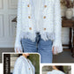 💜Limited stock available  49%OFF 💜 Women’s Fashion Button Tassel Short Coat