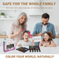 🎨🌈Temporary Hair Dye Chalk Comb- Cruelty Free🪮