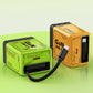 🔌Buy 1 Get 1 Free🔋120W GaN Aluminum Super Fast Charger - 2-in-1 Retractable Foldable Mobile Wall Plug, Dual Ports, Type C/Lightning, Compact Travel-Friendly Safe Phone Accessories, Charger for iPhone