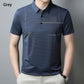 ⏳Time-limited Special👔Men's Loose Cool Breathable Lapel T-Shirt