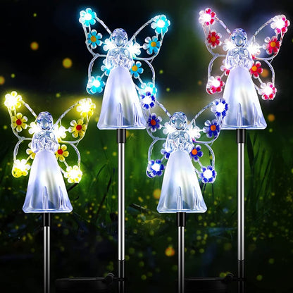 🔥2026 New Arrival  Hot Sale 50% OFF！！✨⚡🧚‍♀️WATERPROOF SOLAR ANGEL LIGHT😇💫