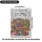 🎃Halloween Deal 50% OFF!🎨Little Doodles Creative Colouring Book – 32 Tear-Out Pages for Sketching, Tracing & Colouring