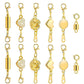 12PCS Magnetic Clasp Set for Necklace
