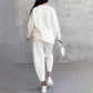 🌸New Arrival 50%OFF💖Round-Neck Long-Sleeved Top ＆ Pants 2-Piece Set