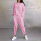 🌸New Arrival 50%OFF💖Round-Neck Long-Sleeved Top ＆ Pants 2-Piece Set
