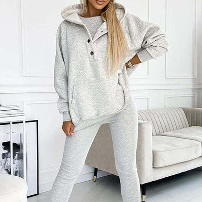 ⏳Time-limited Special £32.99⏰Hooded Casual and Comfortable Sweatshirt Suit