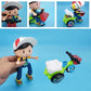 🎉 2026 Sale — Over 26,000 Sold!🛴 Kids Electric Light‑Up Stunt Trike‑With Music & Removable Doll ⚡