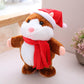 🎄LIMITED-TIME 50% OFF!⏰Talking Hamster Plush – repeats whatever you say, auto head-shaking, hilarious fun for kids & adults