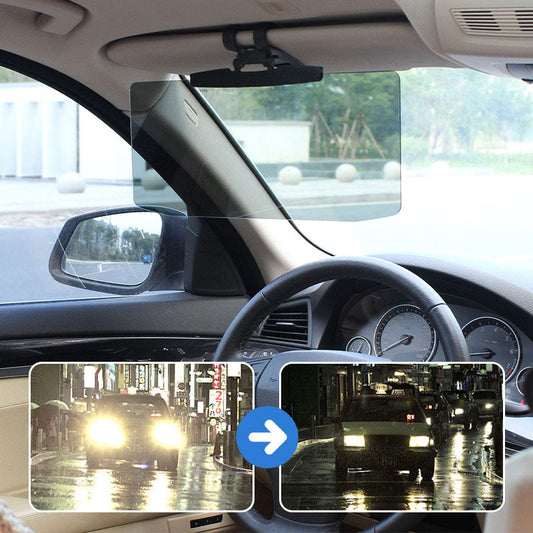🔥 Hot Sale 50% OFF 🔥Efficient Anti-Glare Car Sun Visor Shield Set