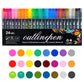 Outline Shimmer Markers, 36 & 48 Glitter Metallic Gel Pens for Coloring, Tween Teen Girl Christmas/Birthday Gifts Trendy Stuff,