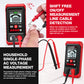 🔌50% OFF NOW ! ⚡Digital Multimeter – Accurate Voltage/Current/Resistance Testing, Anti-burn Protection & Portable Household Repair Tool ⚙️