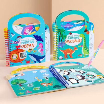 Repeatable Graffiti Water Painting Book