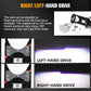GOOOK-Y Integrated high and low beam LED headlights 6000K
